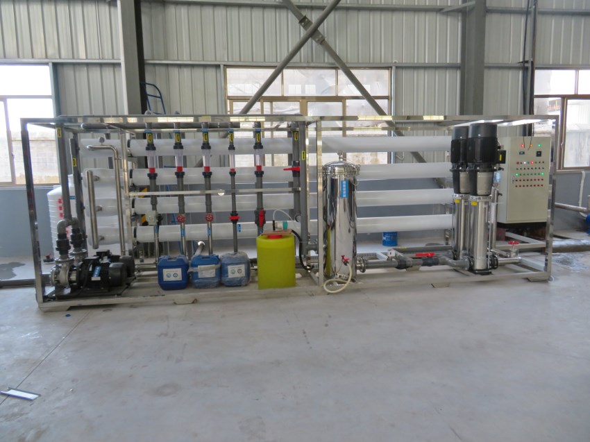 工業反滲透去離子水設備,大型鍋爐反滲透除鹽水處理設備